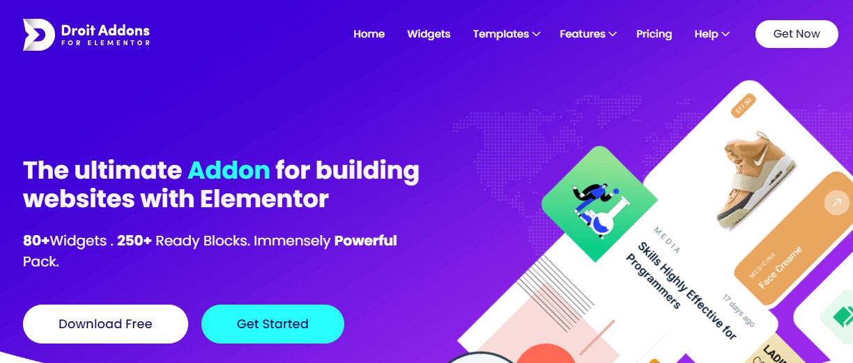 Droit Elementor Addons
