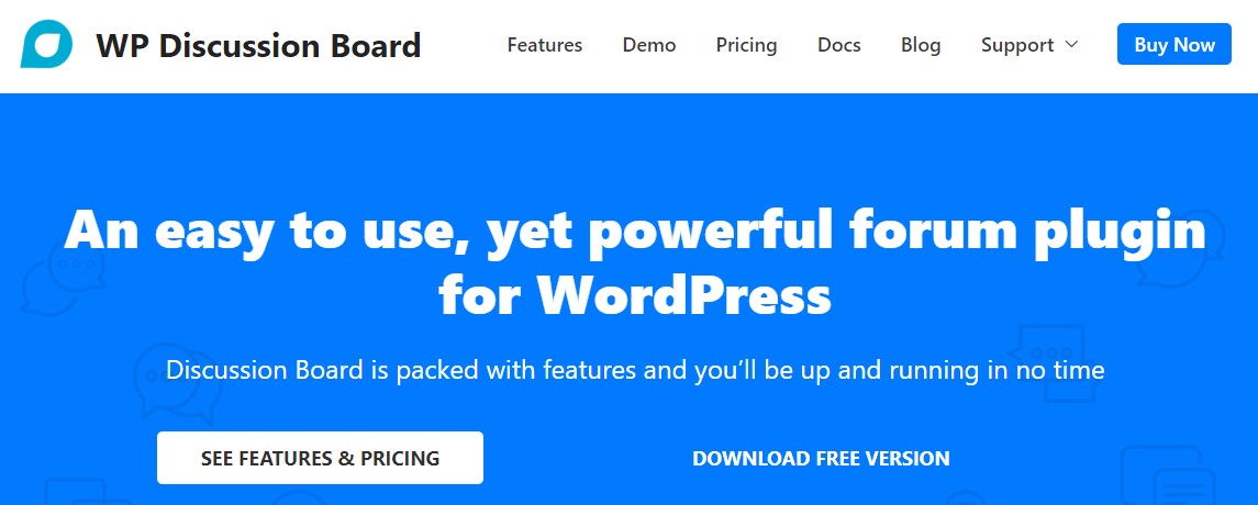 WP Discussion Board: WordPress Forum Plugin