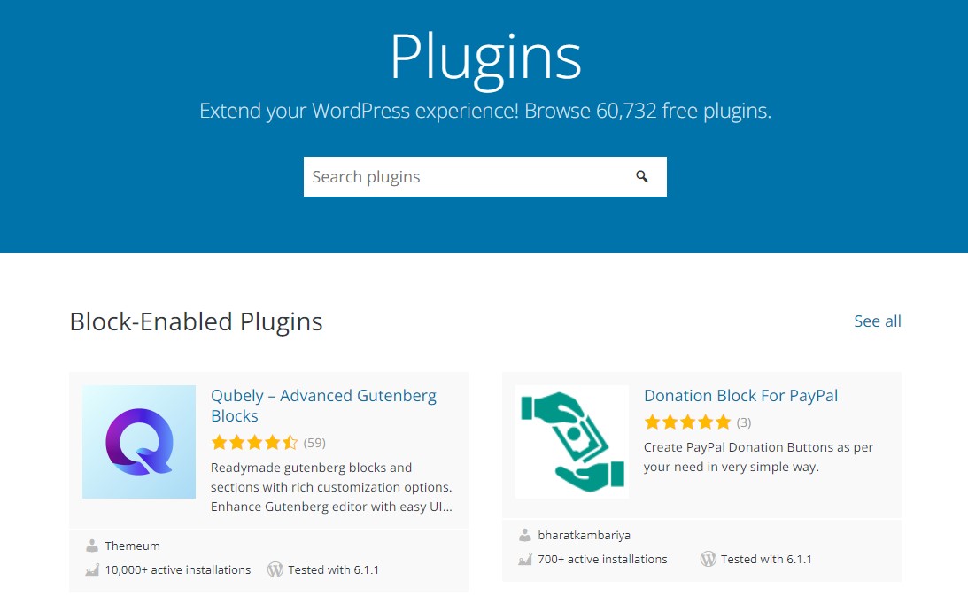 Free WordPress Plugins