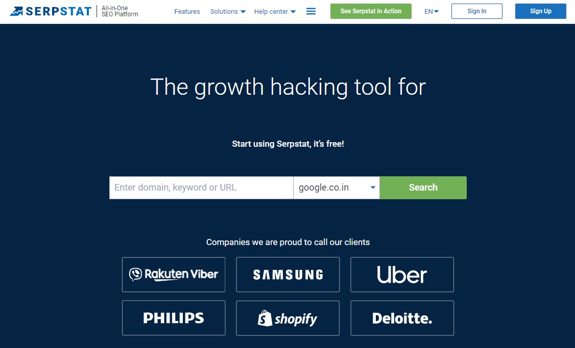 Serpstat — Best Tool for SEO, PPC and Content Marketing