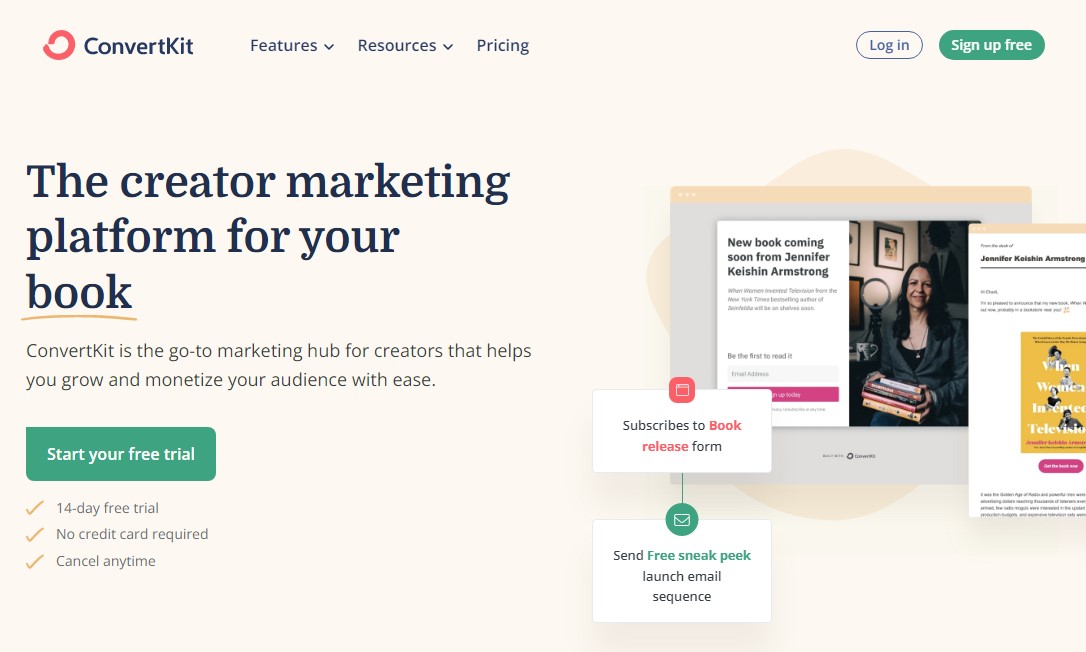 ConvertKit: Email Marketing Platform for Bloggers