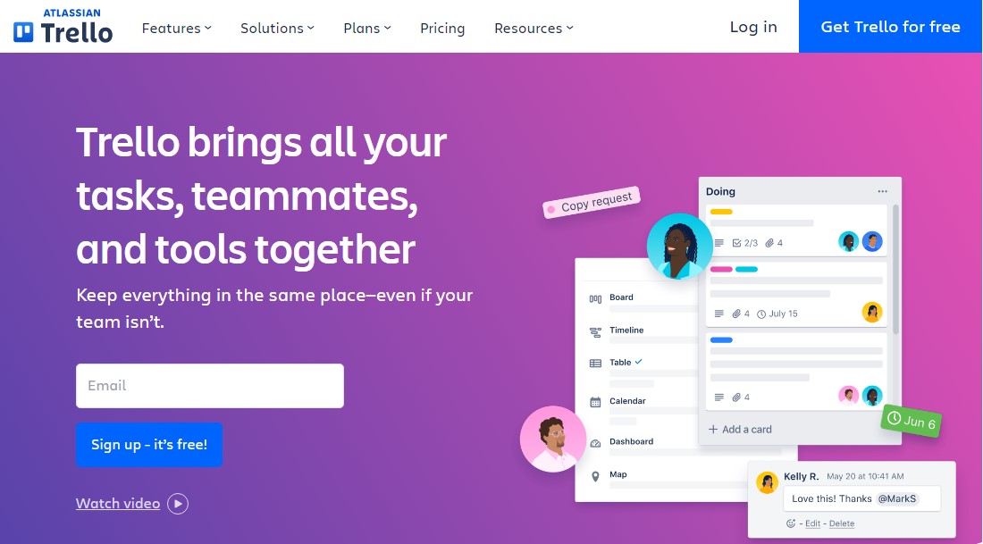 Trello: Best Blogging Tools to Organize Your Content