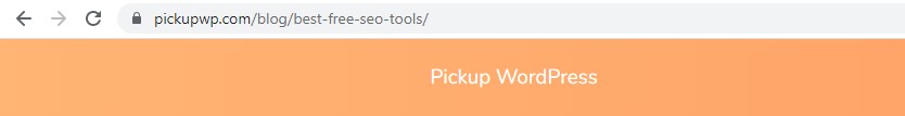SEO Friendly URL