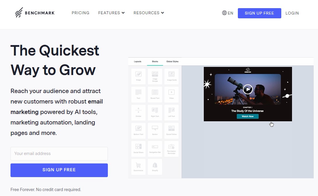 Benchmark Email: Email Marketing Services