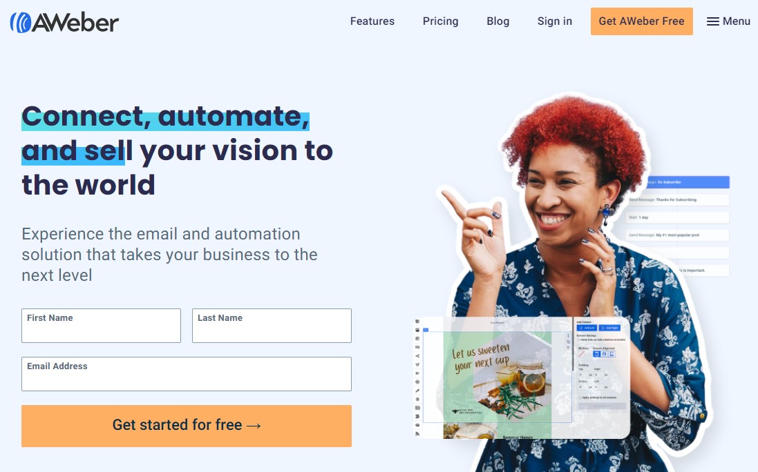 AWeber Free Email Marketing Tool
