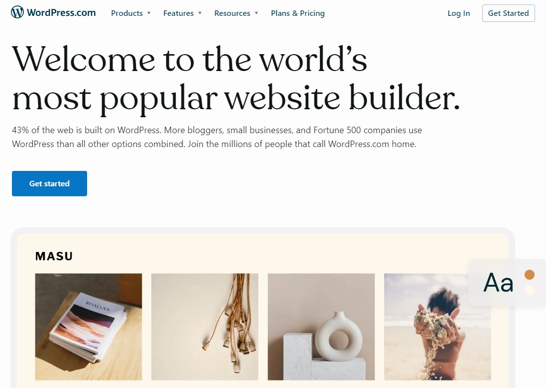 WordPress.com Free Blogging Platform