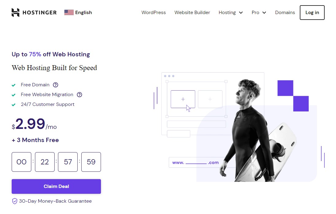 Hostinger: Affordable WordPress Hosting