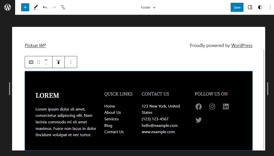 Pattern Successfully Converted to Block