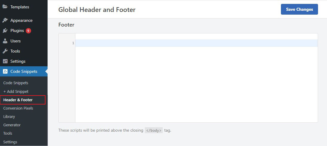 Add Code in WPCode WordPress Plugin