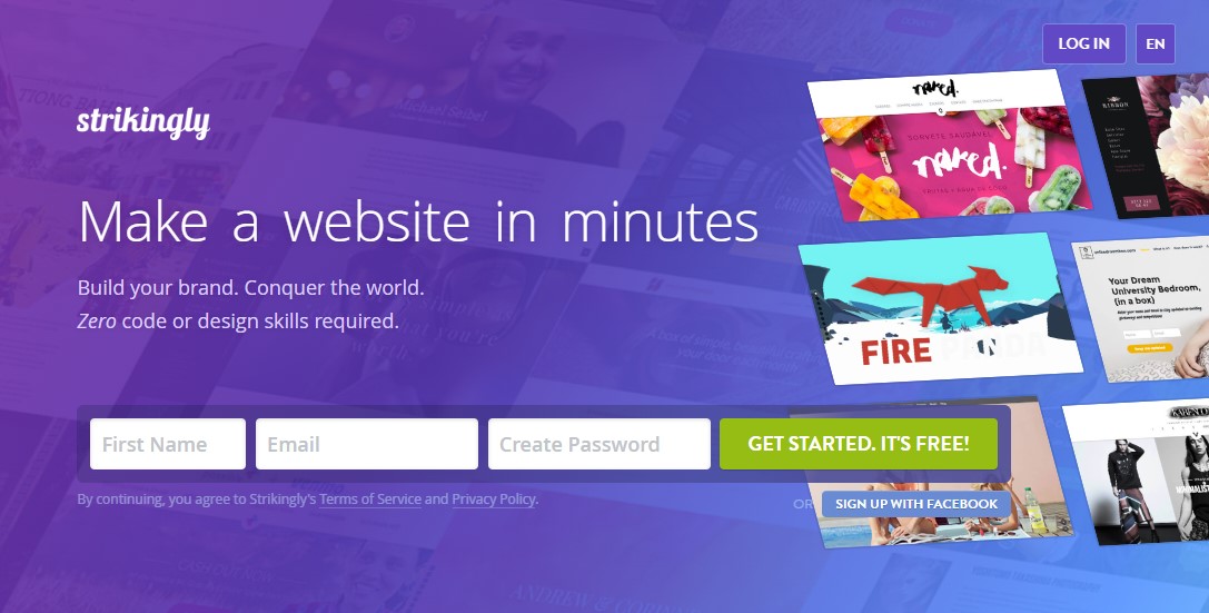 Strikingly: Free Web Builder
