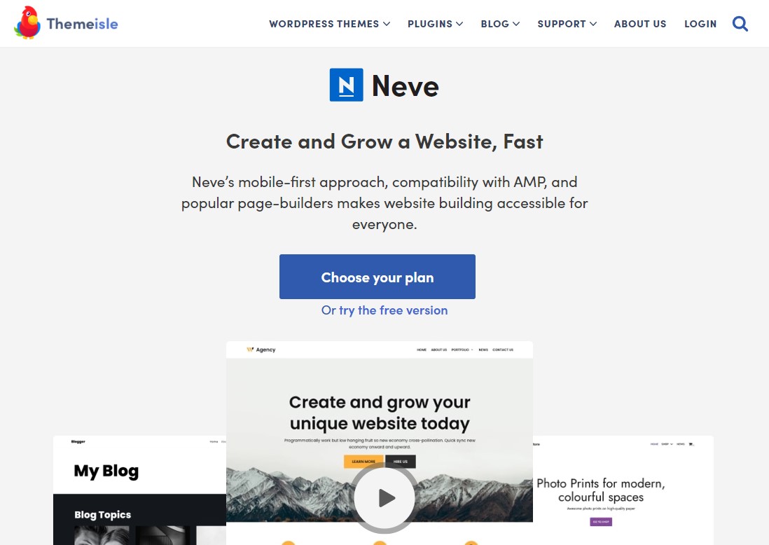 Neve – Gutenberg Ready WordPress Theme