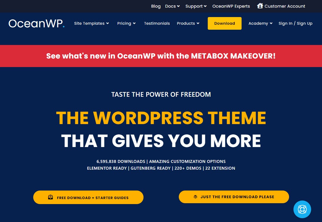 OceanWP - WordPress Theme