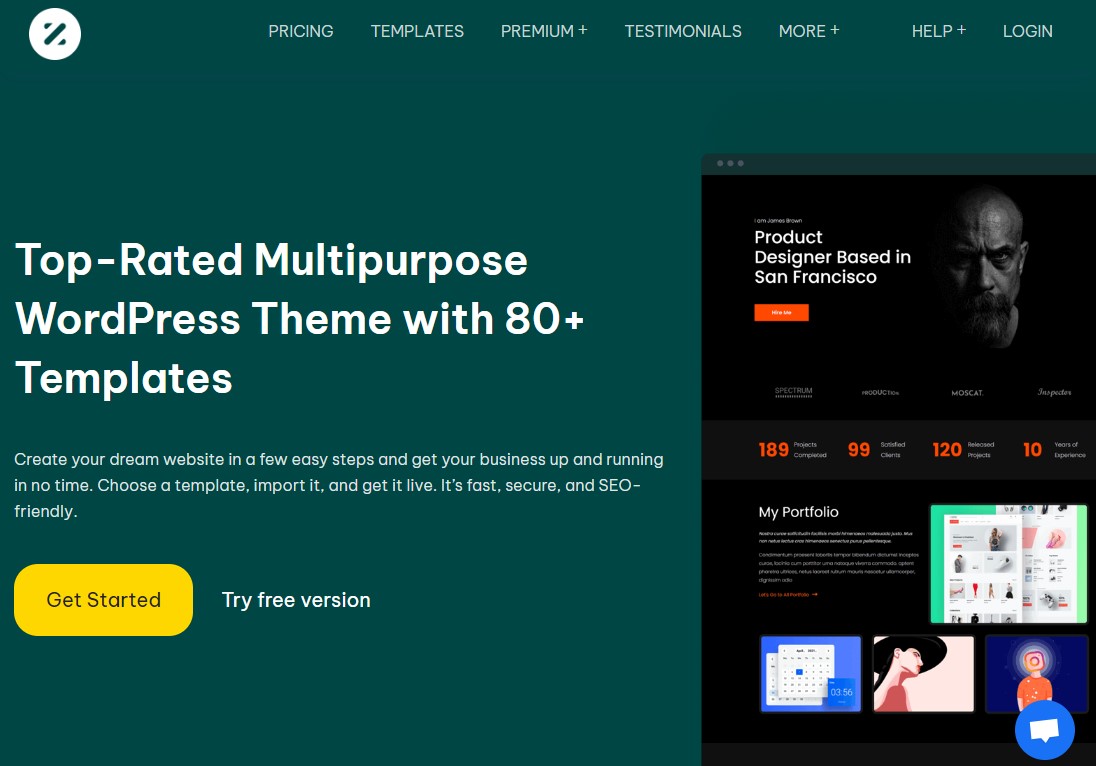 ZAKRA - SEO Optimized Free WordPress Theme