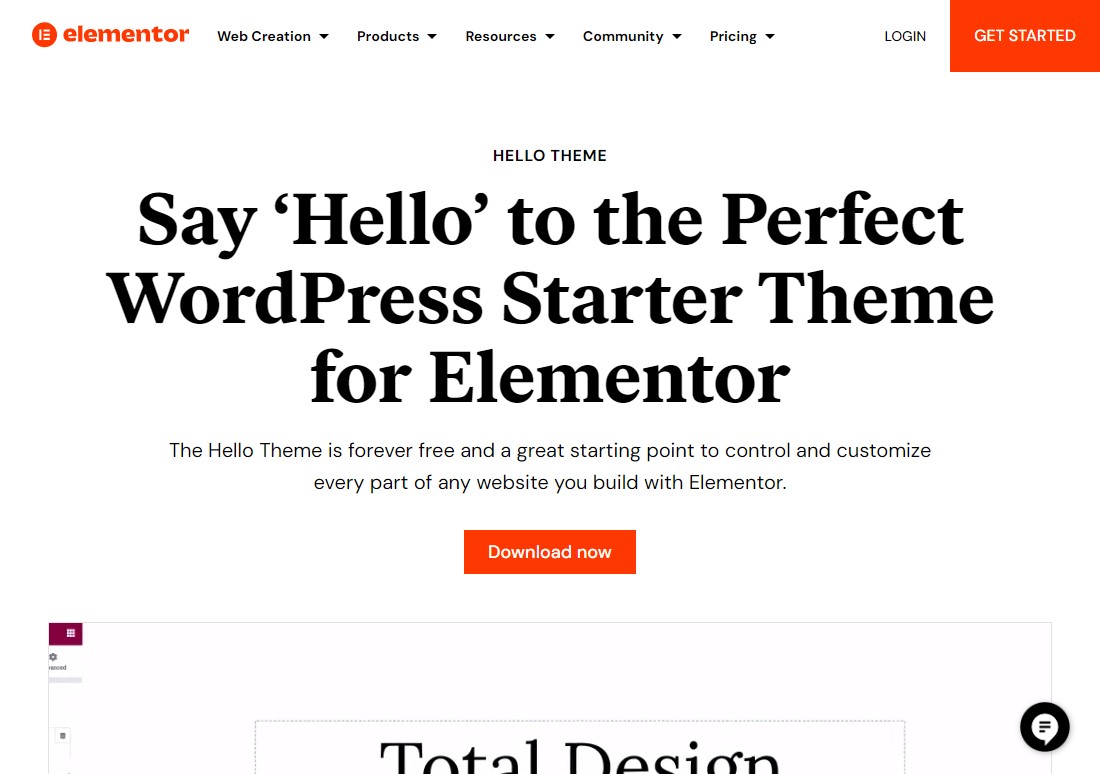 Hello Elementor - Free WordPress Theme