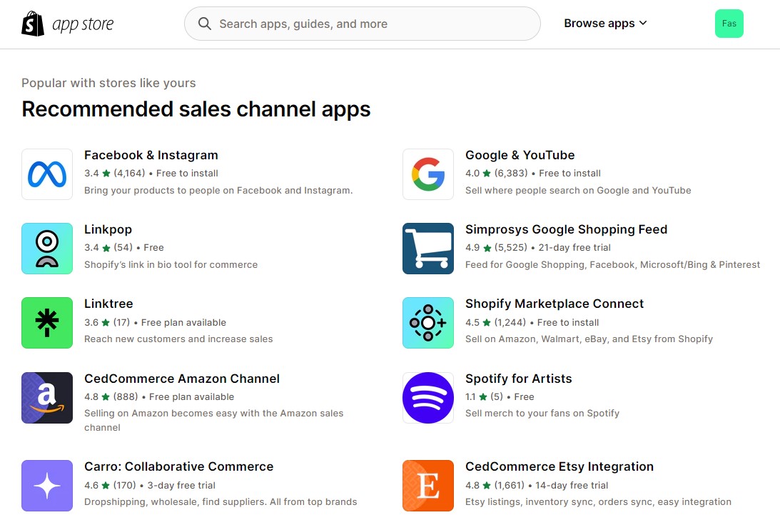 Shopify OnlineMarket Places to Sell Your Product