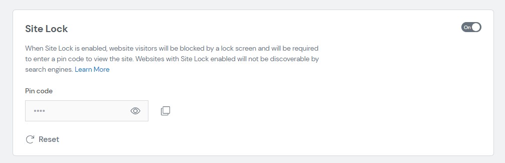 Site Lock