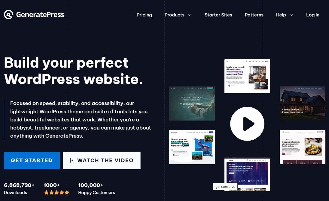 GeneratePress - Lightweight WordPress Theme