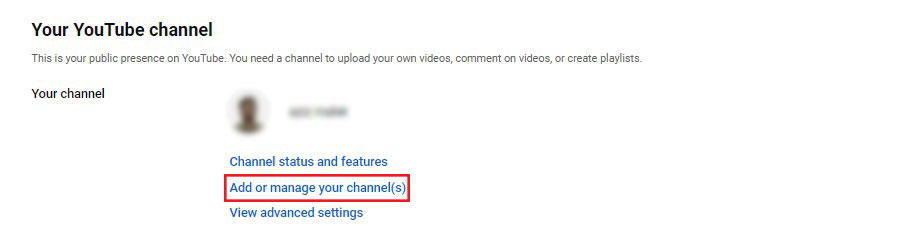 YouTube Channel Creation