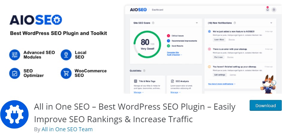 All in One SEO (AIOSEO)