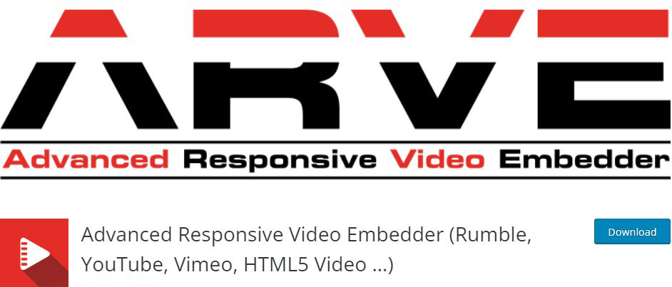 Advanced Responsive Video Embedder