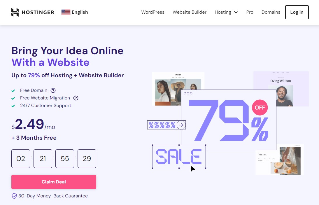 Hostinger WordPress Hosting