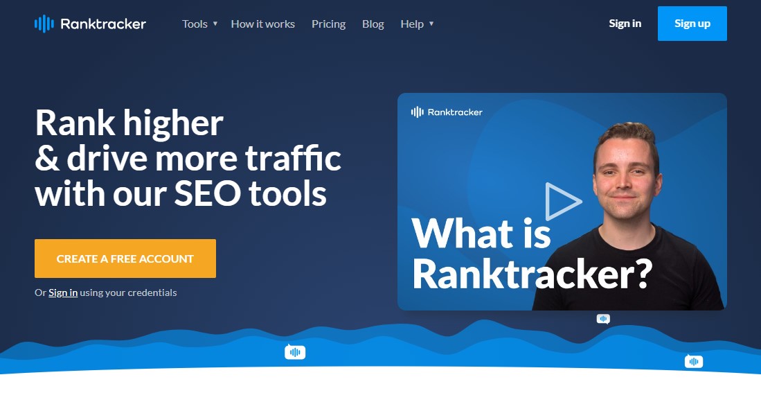 Ranktracker: Affordable SEO Tool