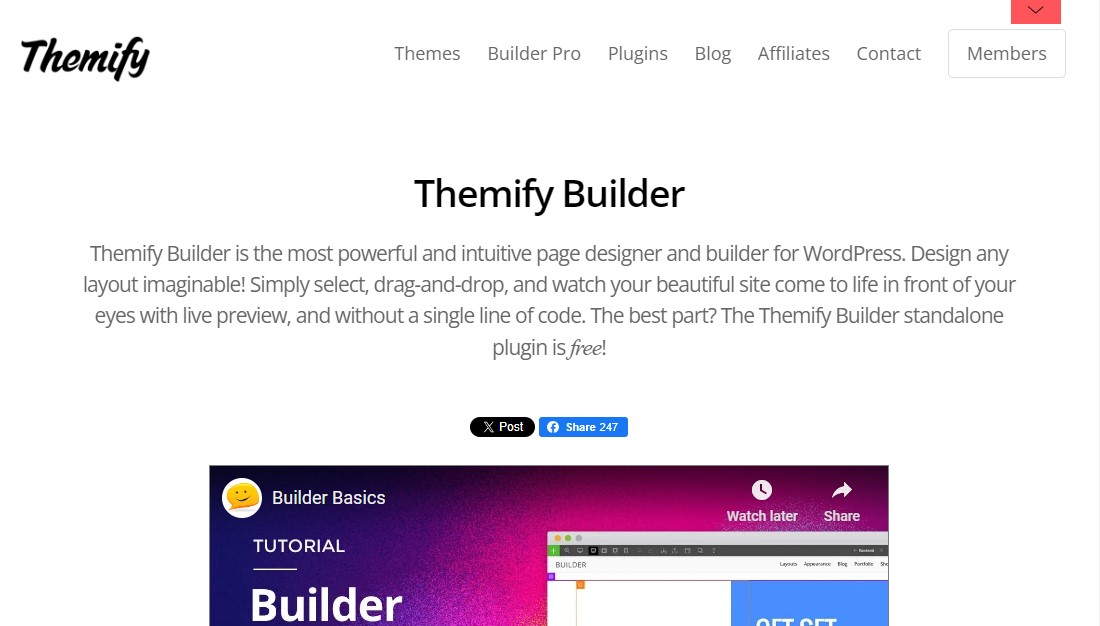 Themify Builder