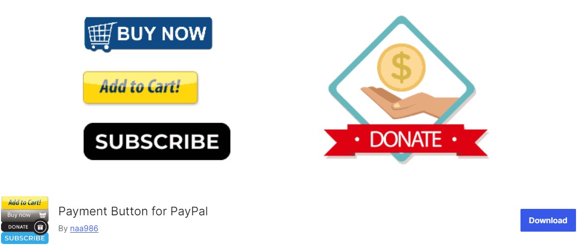 Payment Button for PayPal
