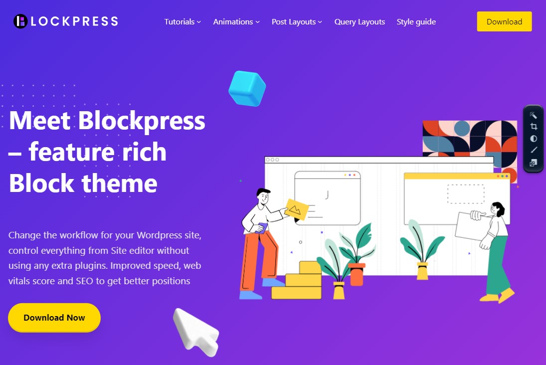 BlockPress - Block Theme for WordPress