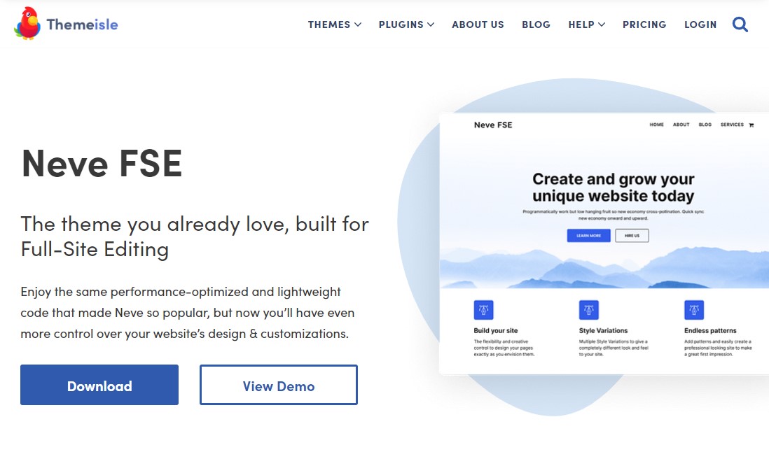 Neve FSE - WordPress Theme