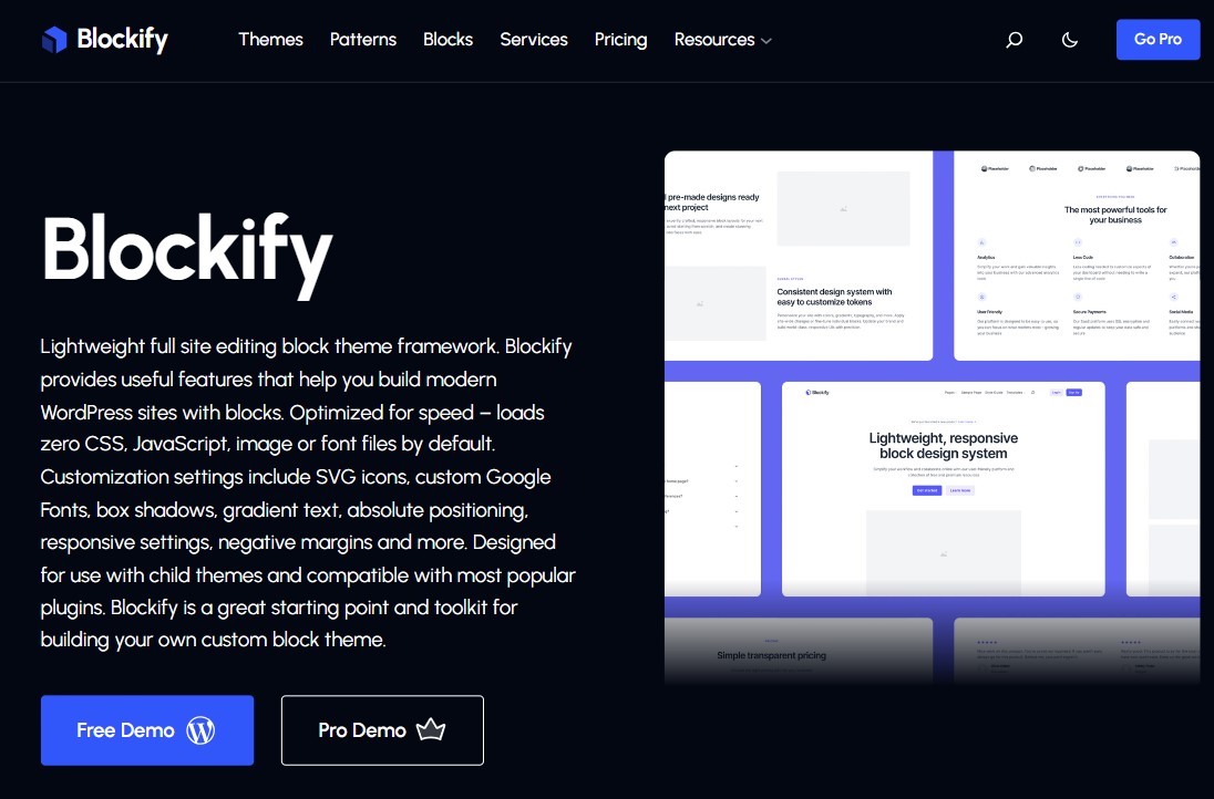 Blockify – WordPress Block Themes
