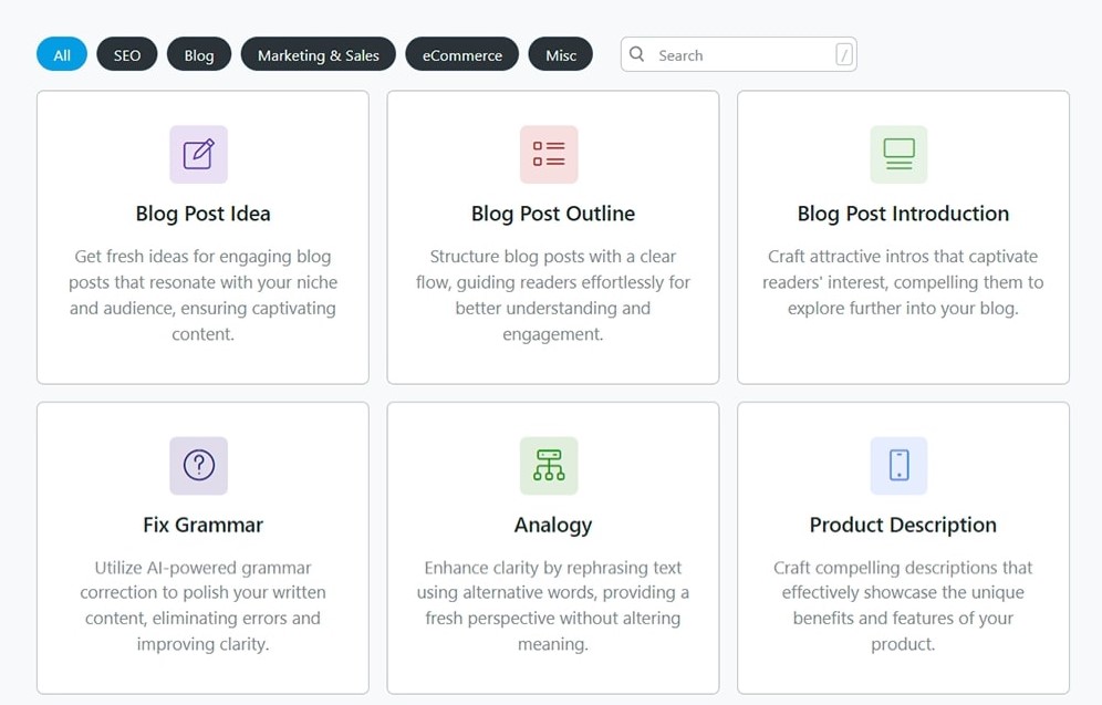 40+ Content AI Tools