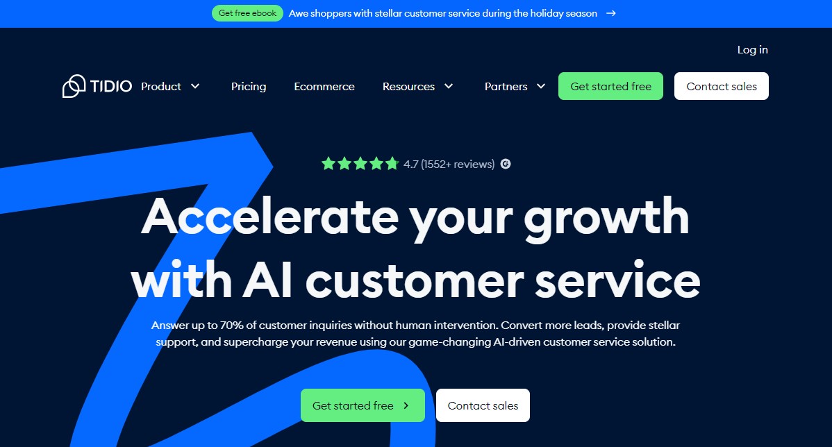 Tidio: AI Customer Service