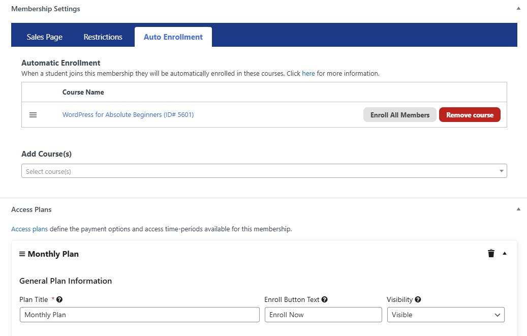 LifterLMS Membership