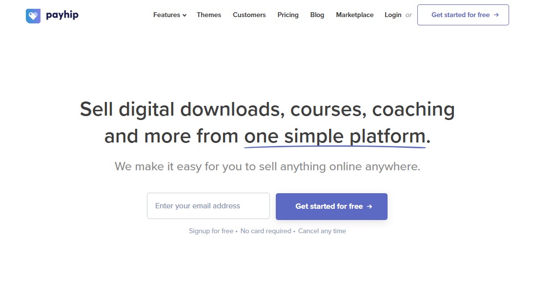 Payhip - cheaper Gumroad alternative