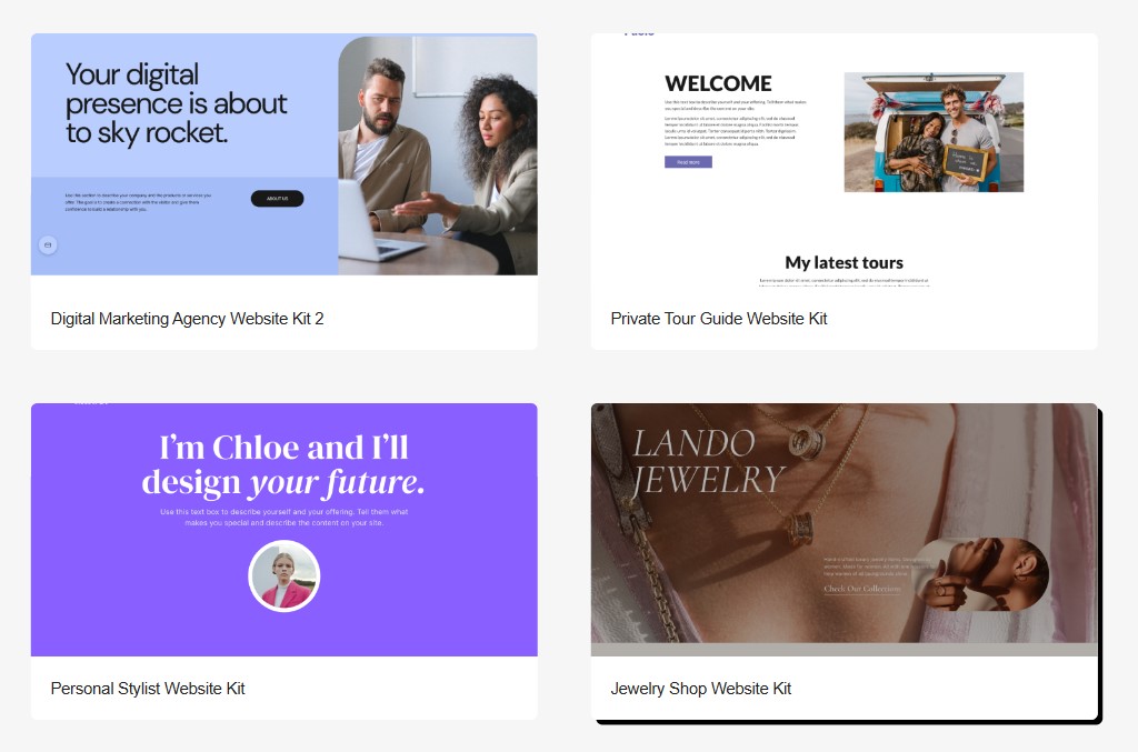 Elementor Templates