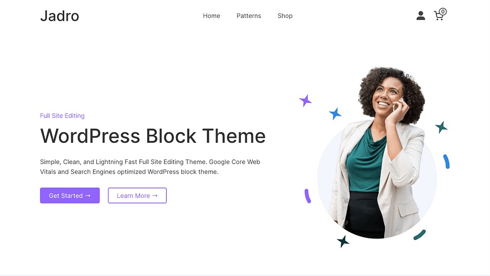 Jadro - WordPress Block Theme